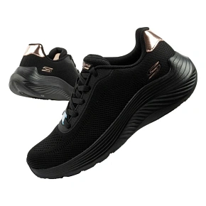 Skechers dámske športové topánky Bobs Squad Waves black ľahké módne dámske