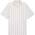 Pánske tričko Puma Class Relaxed Pinnacle Polo, bielo-béžové, 692069 02