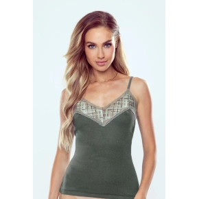 Dámska košeľa Karina Khaki Green - Eldar