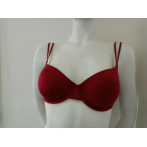 Dámska podprsenka UW0UW01185 bordová - Tommy Hilfiger