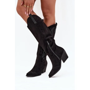 Dámske topánky na podpätku LG-129 Black - Stephan Paris