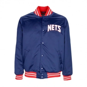 Mitchell & Ness NBA Saténová bunda New Jersey Nets OJBF3413-NJNYYPPPNAVY pánska Mitchell & Ness NBA Saténová bunda New Jersey Nets OJBF3413-NJNYYPPPNAVY pánska