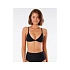 Plavky RIP CURL Premium Surf Banded Fixed Tri, čierne