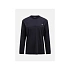 Pánske tričko PEAK PERFORMANCE M Trail Wool Blend LS, čierne