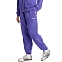 Dámske nohavice adidas Essentials Linear French Terry Cuffed, fialové, KF8363
