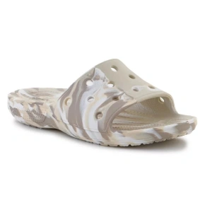 Dámske šľapky Classic Marbled Slide 206879-2Y3 Brown - Crocs