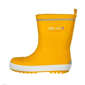 Trollkids Kids Lysefjord gumáky golden yellow (471-703) chlapčenské/dievčenské gumáky