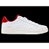 Tenisky K-swiss LOZAN KLUB LTH WHITE/MARS RED/SNOW WHITE-M (07263-113-M)