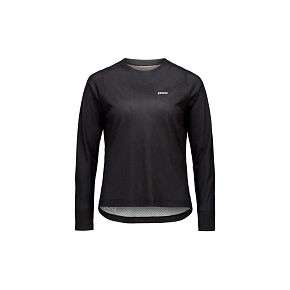 Cyklistické tričko POC W's Motion Air L/S Jersey, čierne Cyklistické tričko POC W's Motion Air L/S Jersey, čierne