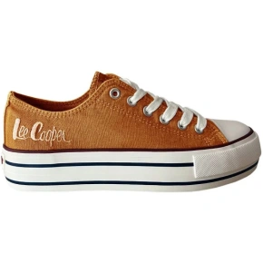 Dámska športová obuv LCW-24-31-2216LA Mustard with White - Lee Cooper