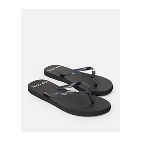 Plážové šľapky RIP CURL Premium Surf Bloom Open Toe, čierne Plážové šľapky RIP CURL Premium Surf Bloom Open Toe, čierne