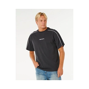 Pánske tričko RIP CURL Inner Visions Panel Tee, čierne Pánske tričko RIP CURL Inner Visions Panel Tee, čierne