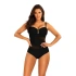 Dámske jednodielne plavky S8030CH3 Gold7 Black - Self