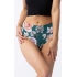 Dámske nohavičky Tea Rose Simple Brasil Maxi Green so vzorom - Julimex
