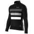 Biemme košeľa s dlhým rukávom CALDERONE black grey XXL