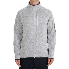 Pánsky fleece 4F M443 cool light grey melange 4FWSS26TFLEM443 27M