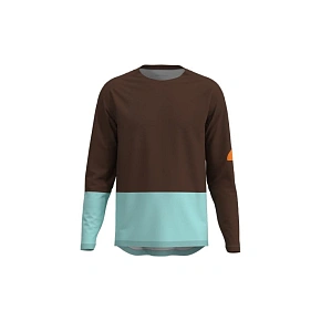 Cyklistické tričko POC M's Motion Air L/S Jersey, hnedé Cyklistické tričko POC M's Motion Air L/S Jersey, hnedé