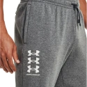 Pánske športové nohavice Rival Fleece 3Logo Jogger M 1357131 012 - Under Armour