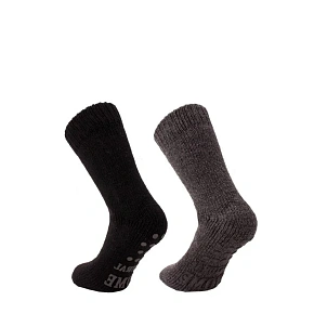 Pánske domáce ponožky 21460 black - WiK