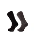 Pánske domáce ponožky 21460 black - WiK
