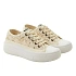 Lee Cooper dámske športové topánky beige platform lace-up women's