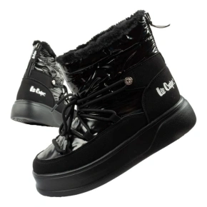 Lee Cooper dámske zimné športové topánky zimné trekkingové zateplené lakované dámske