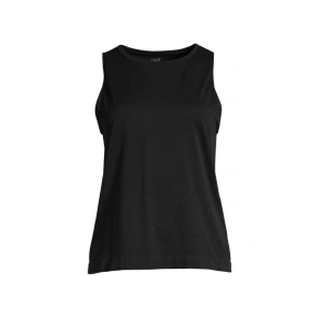 CASALL Essential Block Seamless Tank tréningové tričko čierne