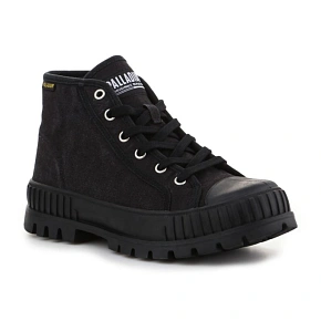 Topánky Palladium Pallashock Mid OG Black/Black U 76681-008-M Topánky Palladium Pallashock Mid OG Black/Black U 76681-008-M