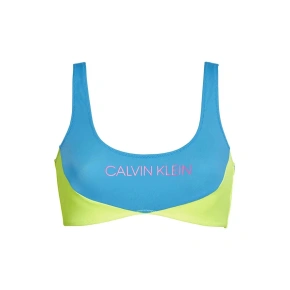 Vrchný diel plaviek KW0KW00898-CEU modrožltá - Calvin Klein