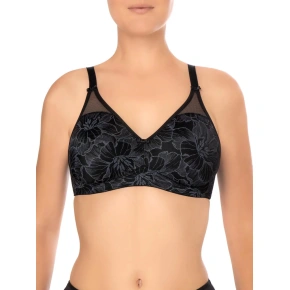 Dámska podprsenka Vision Bloom 0203288 434 black bloom - Felina