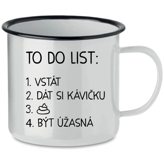 Zoznam úloh: BE AMAZING - biela plechovka 350 ml