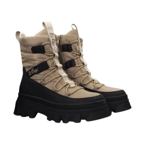 Dámske snehové topánky W LCJ-24-47-3143LA Beige with Black - Lee Cooper Dámske snehové topánky W LCJ-24-47-3143LA Beige with Black - Lee Cooper