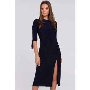 Dámske šaty K007 Tmavo modrá - Makover