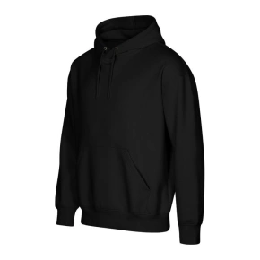 Unisex mikina s kapucňou Cloud (GOTS) (čierna)