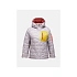 Dámska péřová bunda PEAK PERFORMANCE, model Helium Utility Down Hood Jacket, farba sivá