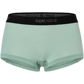 Bokserki sportowe damskie SUPER.NATURAL W Tundra 175 Boyfriend Hipster zielone dámské