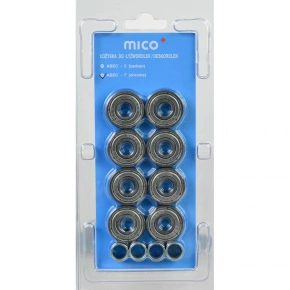 Chrómové ložisko Mico ABEC-7 /8 ks/