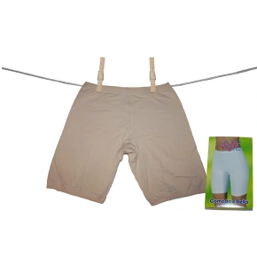 Dámske nohavičky s dlhšou nohavičkou Cinzia telová - Lovelygirl