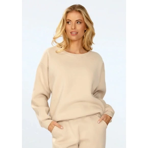 Dámska mikina Rehema beige - DKaren