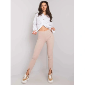 Dámske legíny RV-SP-7360.41X Light beige - RUE PARIS