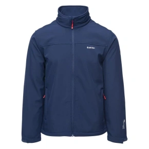 Pánska softshellová bunda Lingen 92800626294 Tmavo modrá - Hi-tec