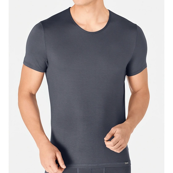Pánske tričko Basic Soft SH 03 O-Neck sivé - Sloggi