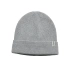 Jack & Jones pánska zimná čiapka čierna Jacbrink beanie ln 12193386 LIGHT GREY MELANGE