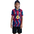 Detský dres Nike FC Barcelona Stadium 25/26 tmavo modrá a červená FZ1307 432