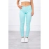 Dámske džínsové nohavice 2639 Tyrkysová - Kesi