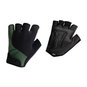 Rogelli ESSENTIAL rukavice čierno-zelené S
