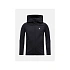 Detská mikina PEAK PERFORMANCE Jr Rider Essentials Zip Hood, čierna