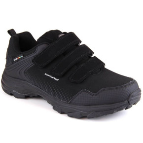American Club M AM932 čierna softshellová športová obuv na suchý zips