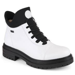 Nepremokavé pohodlné zateplené topánky Rieker TEX W RKR563B white