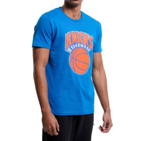 Mitchell & Ness Tričko s logom tímu NBA New York Knicks M BMTRINTL1051-NYKROYA